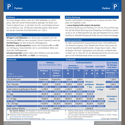 Seiten parkgebühren